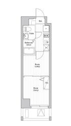 アーバハイツ六町1号館の物件間取画像